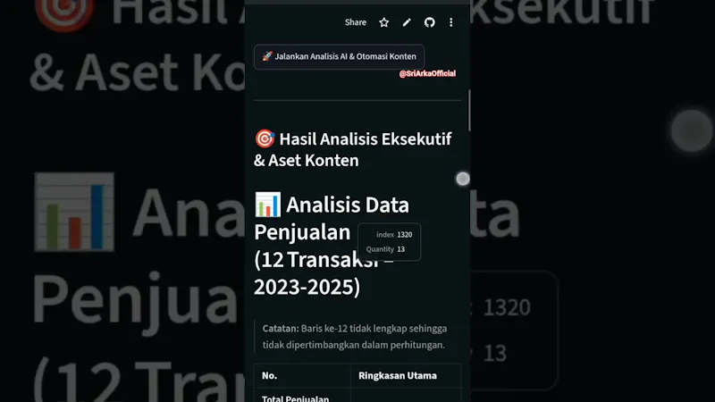 AI Data & Content Repurposing Engine screenshot 1 (video preview)