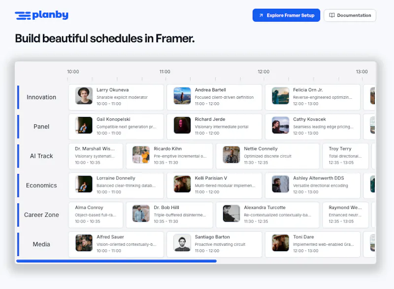 Planby For Framer screenshot 2