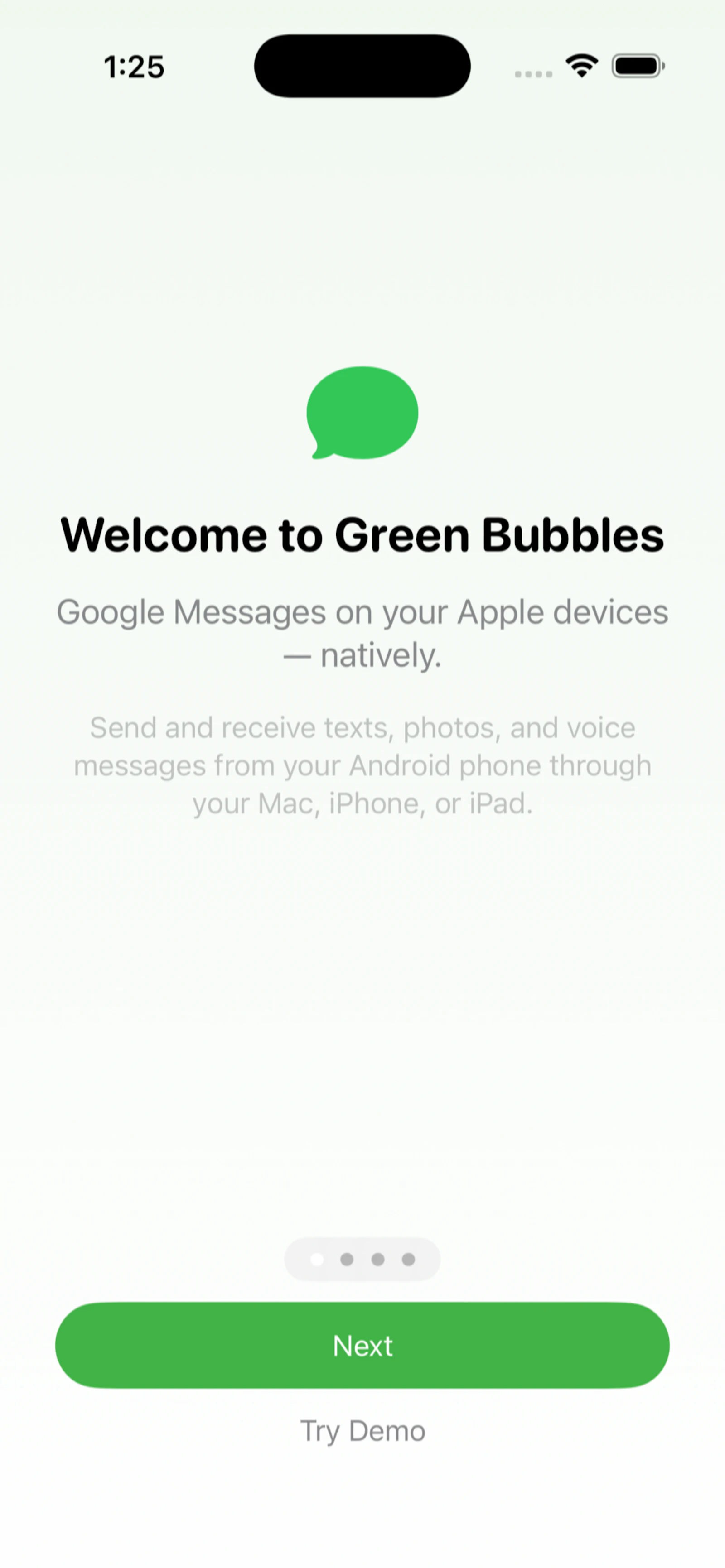 Green Bubbles screenshot 3