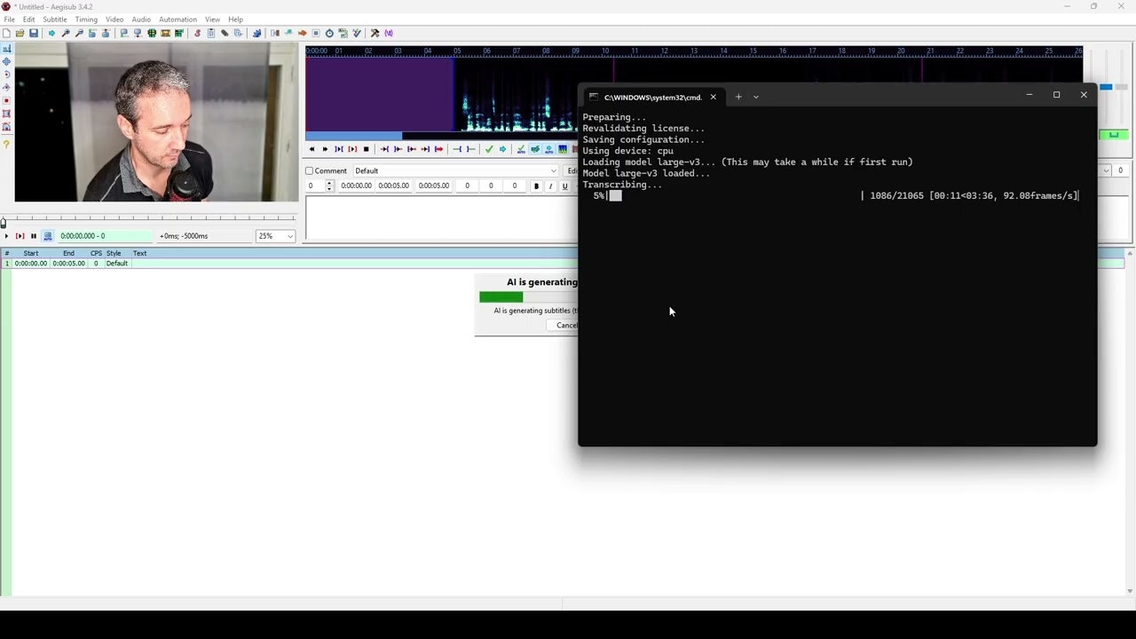 Whisper for Aegisub gallery image