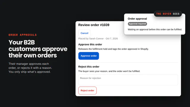 Tollgate: B2B Order Approvals gallery image