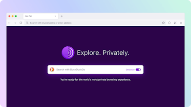 Tor标志的插图，代表着在线隐私和自由。