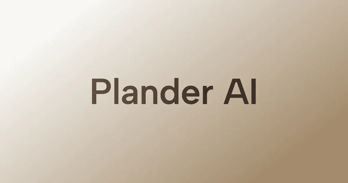 Plander.ai
