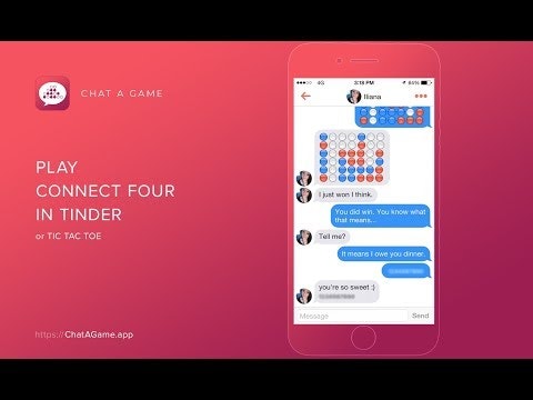 Chat A Game — Play Connect 4 in Tinder gallery image