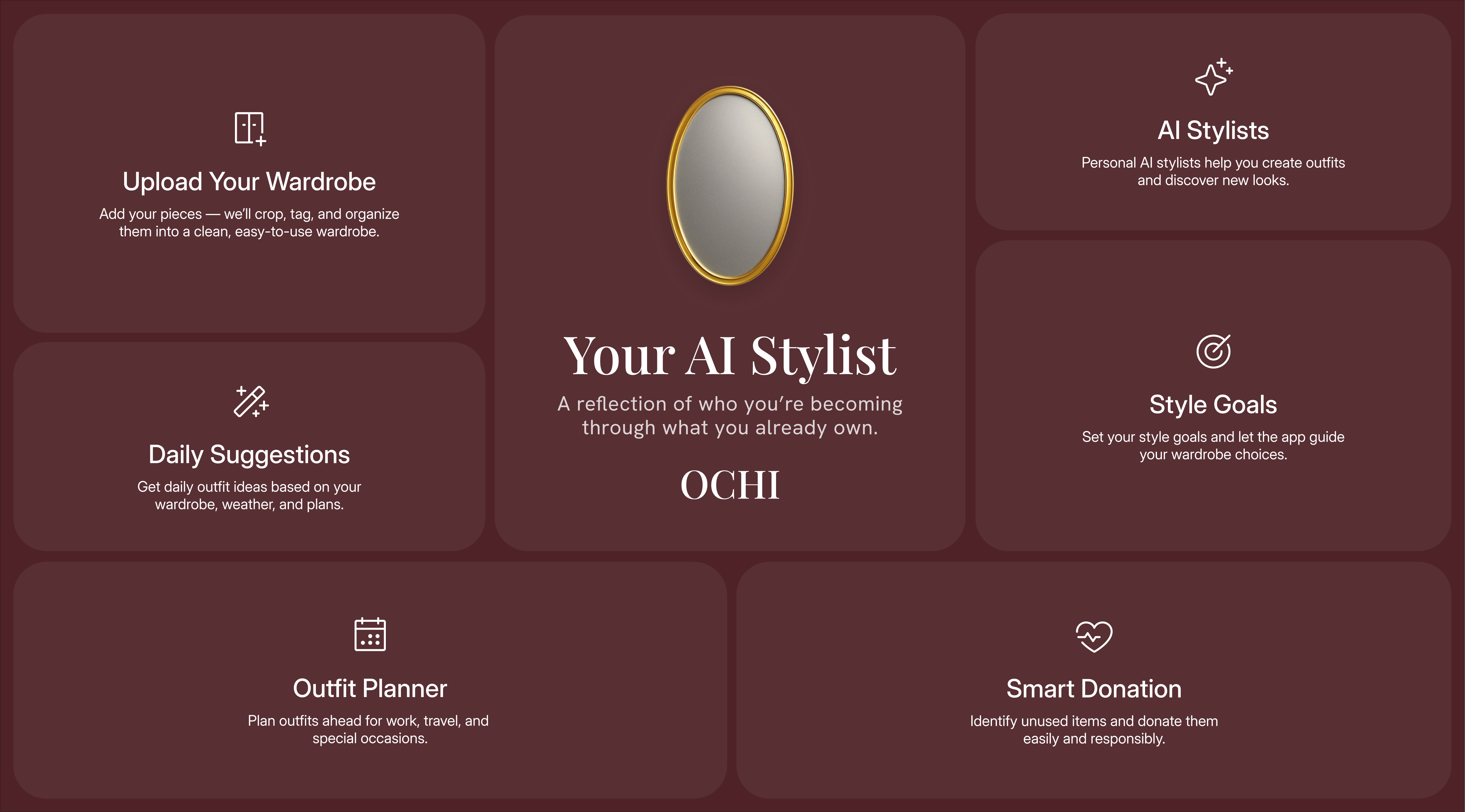 OCHI - Main product screenshot demonstrating key features and user interface