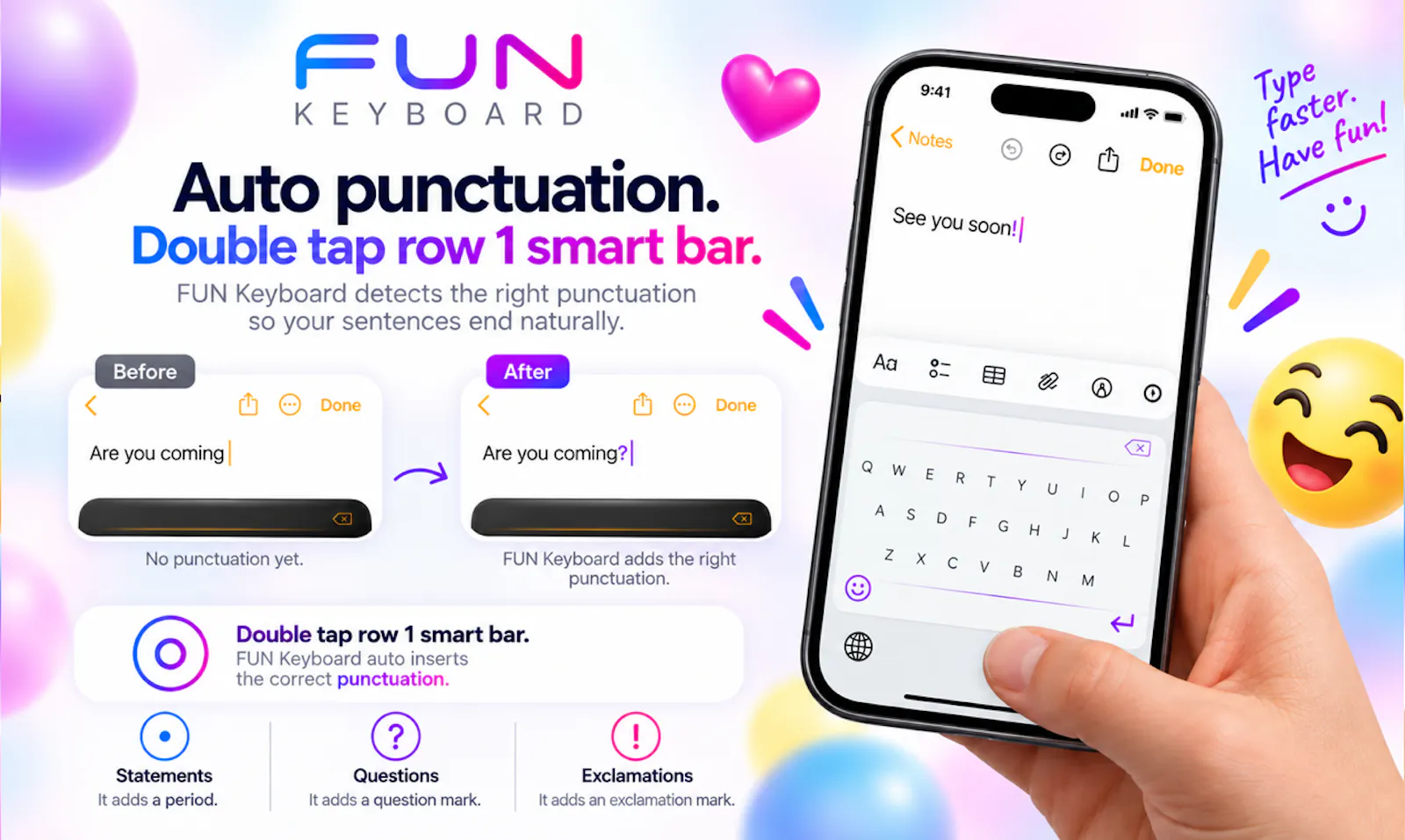 FUN Keyboard screenshot 5