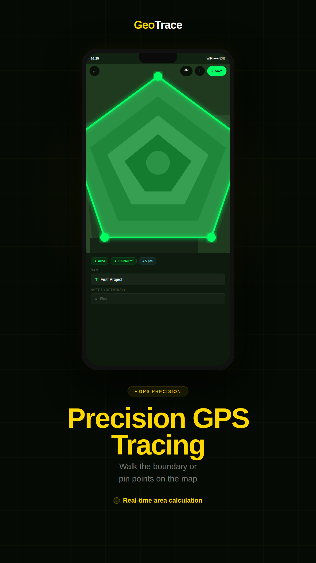 GeoTrace – GPS Area Calculator gallery image