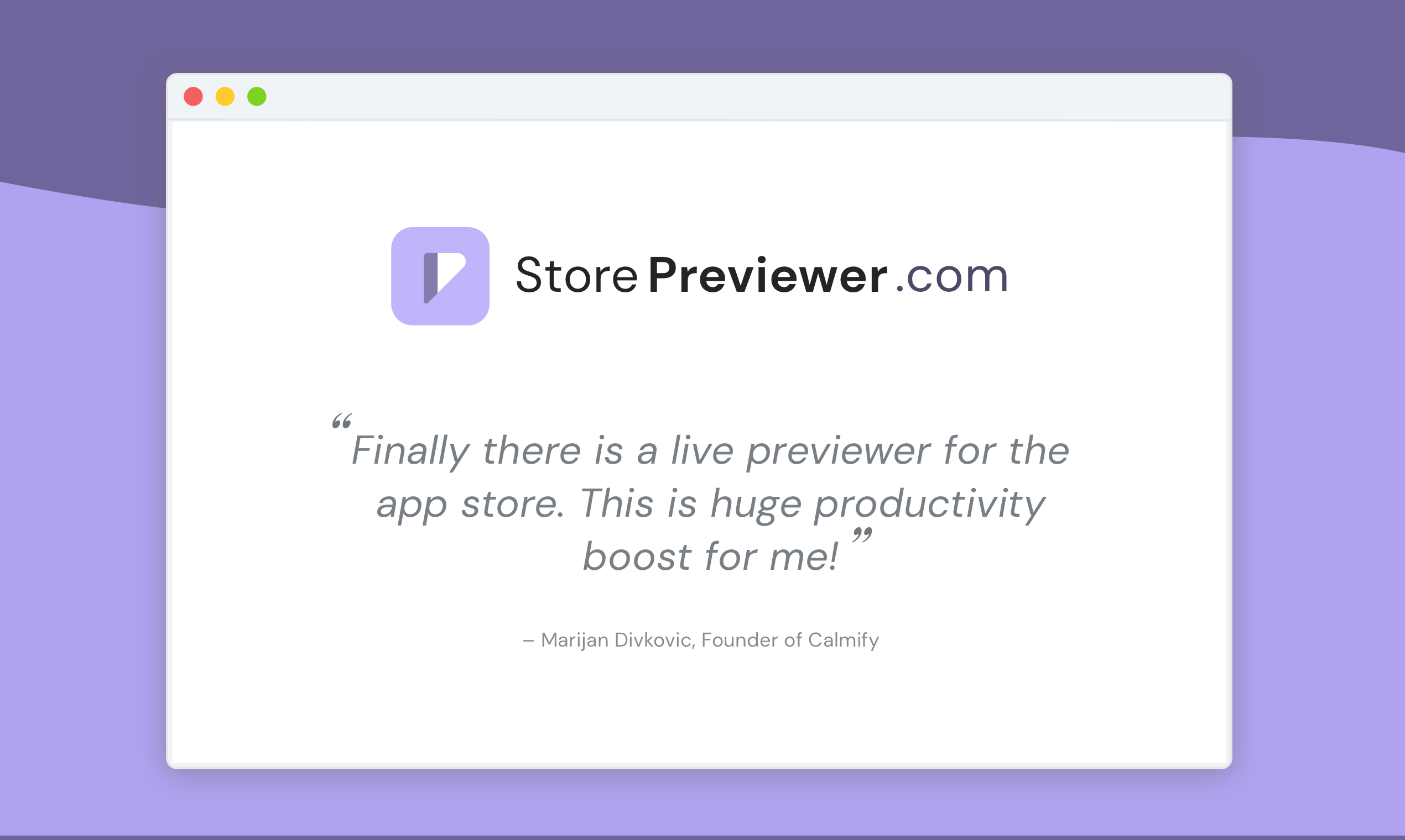 StorePreviewer gallery image