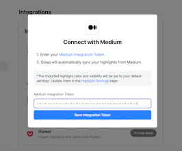 Glasp: Sync Highlights from Medium gallery image