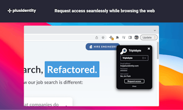 PlusIdentity Browser Extension gallery image