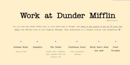 Work at Dunder Mifflin gallery image