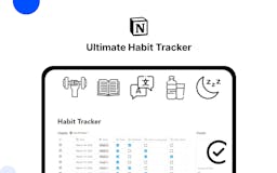 Ultimate Notion Habit Tracker media 1