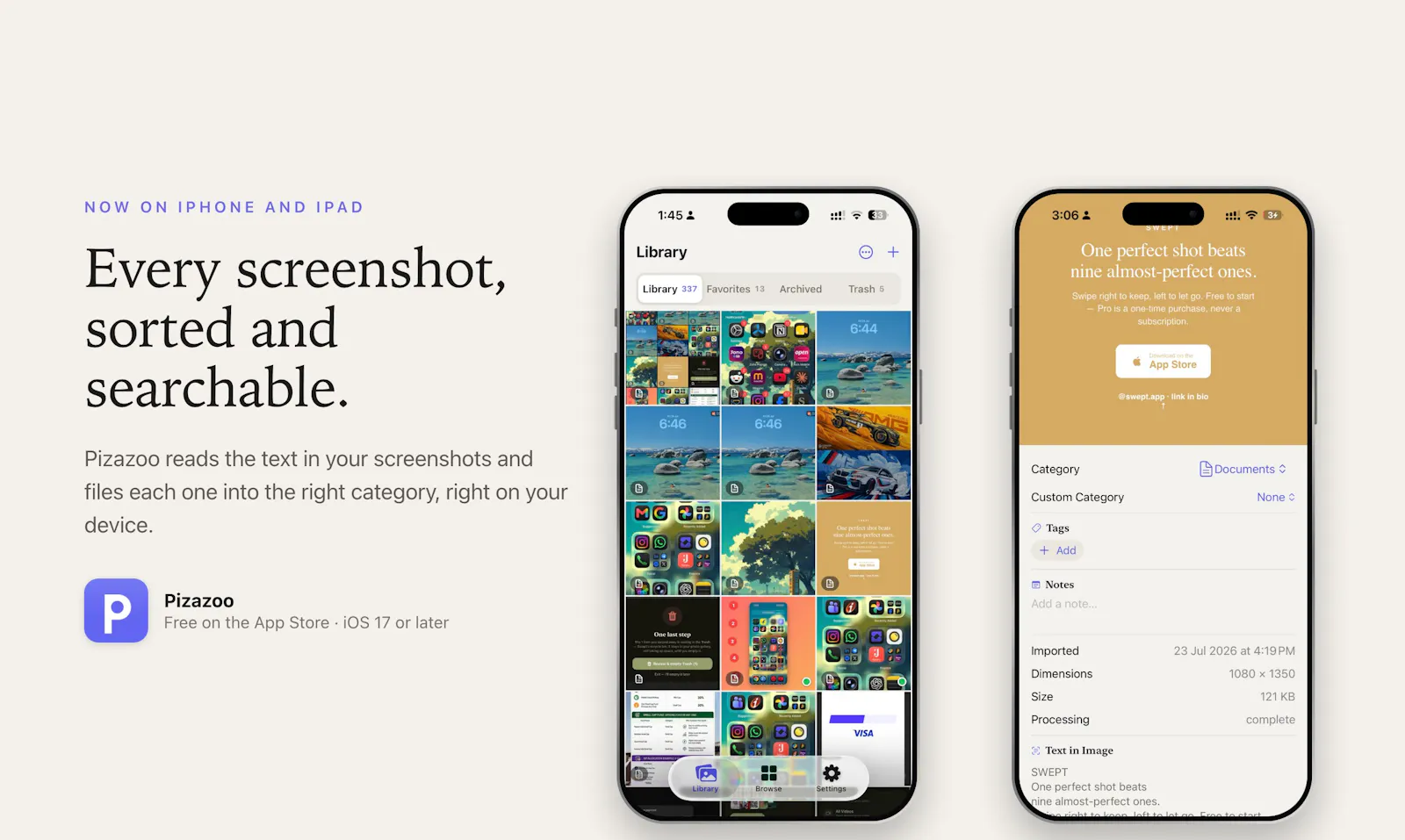 Pizazoo for iPhone and iPad screenshot 1