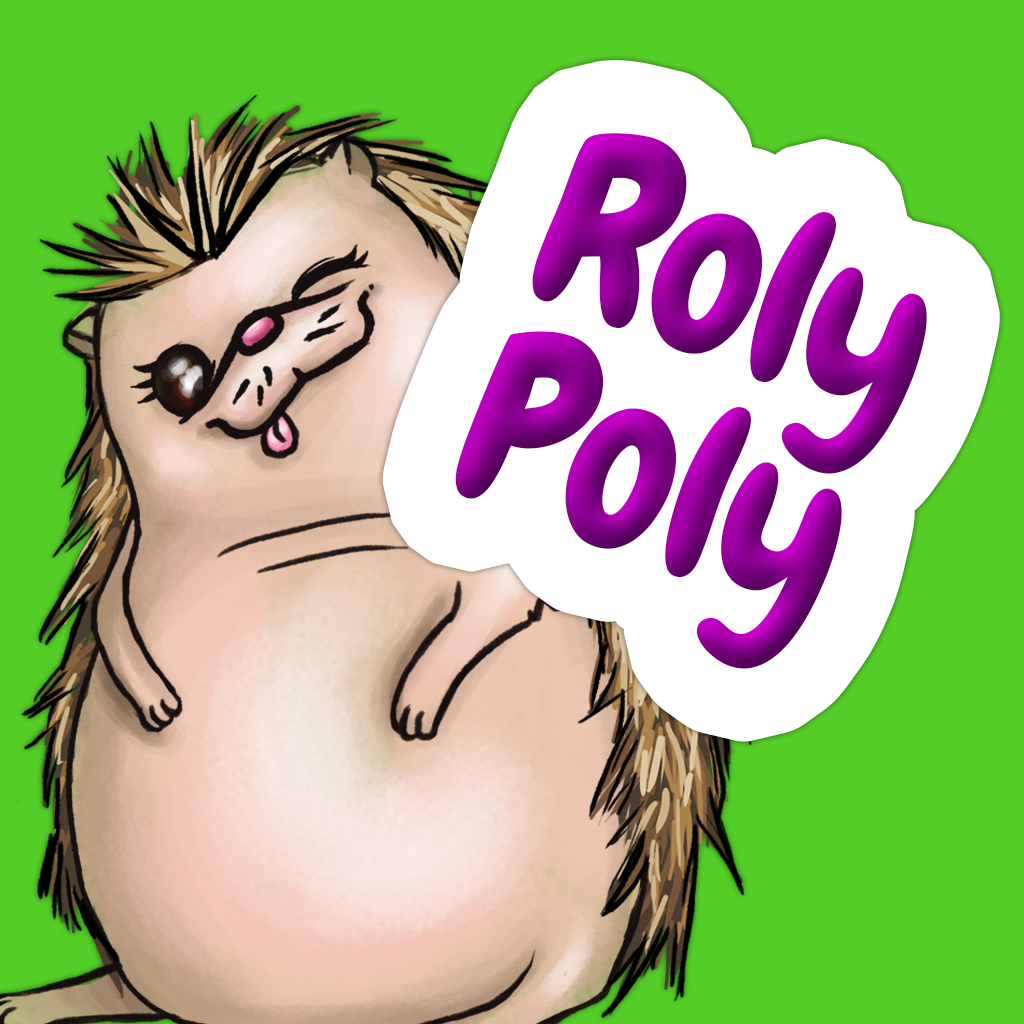Roly Poly Hedgie Stickers