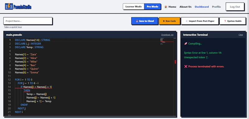 PseudoStudio screenshot 2