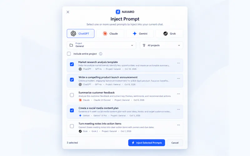 Navaro AI screenshot 2