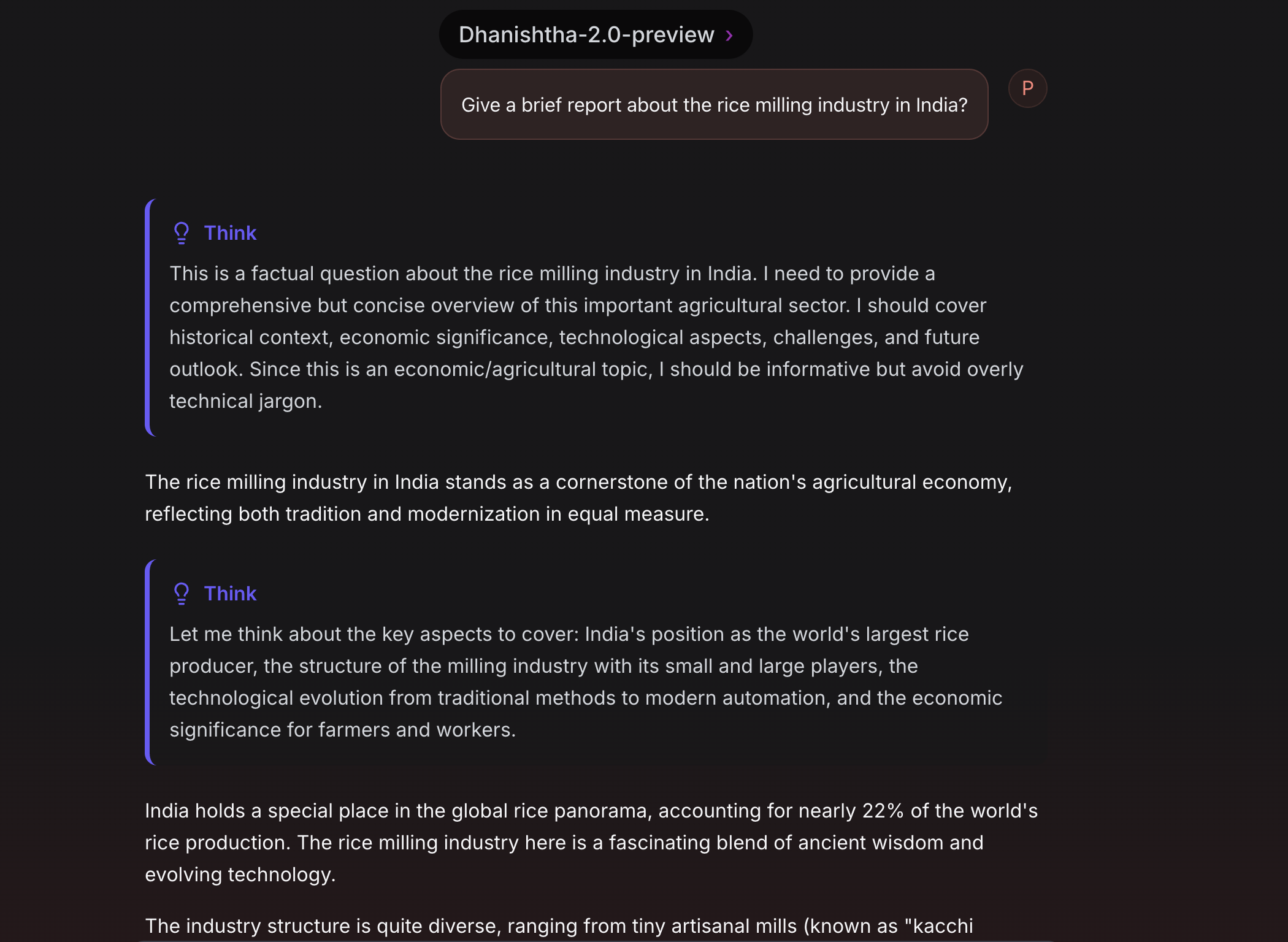 Dhanishtha-2.0-Percvoy - El primer modelo de IA de razonamiento intermedio del mundo media 6