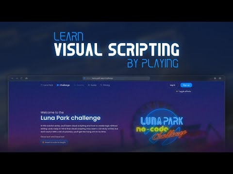 startuptile Luna Park No-Code Challenge-Learn visual scripting to level up your no-code skills