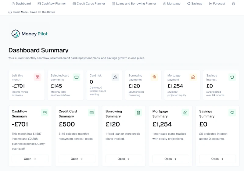 Money Pilot screenshot 2