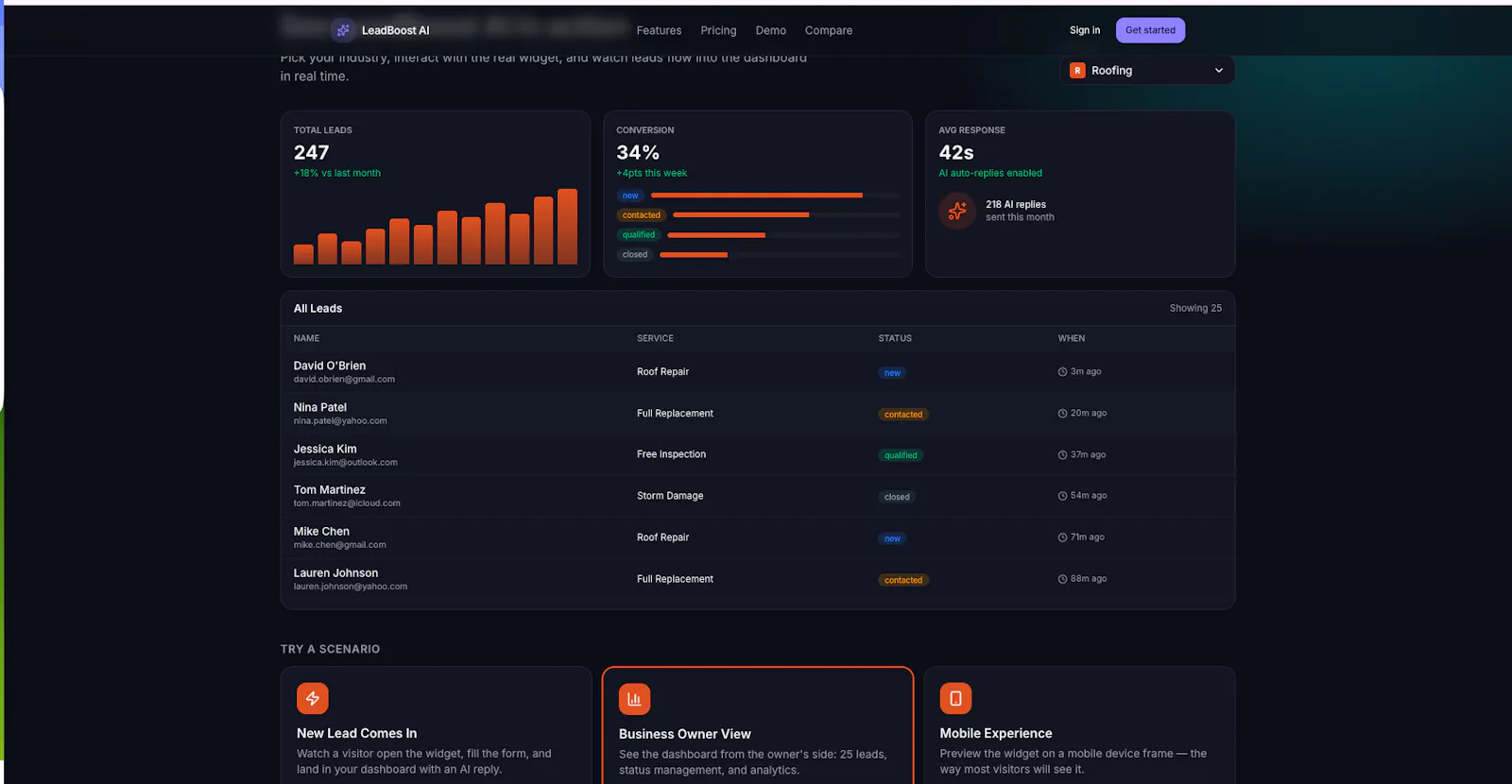 LeadBoostAI — B2B Lead Gen screenshot 4
