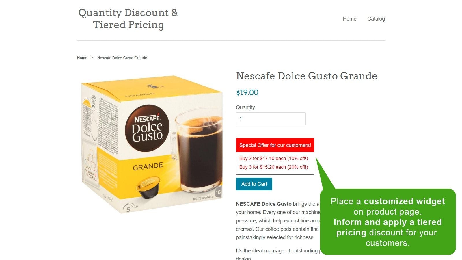 Quantity Discount gallery image