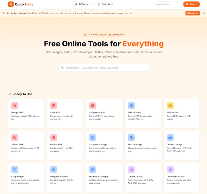QuickToolz screenshot 2