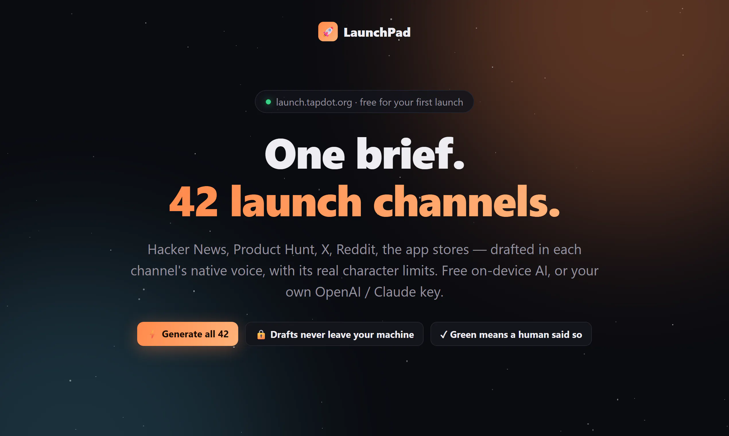 LaunchPad gallery image
