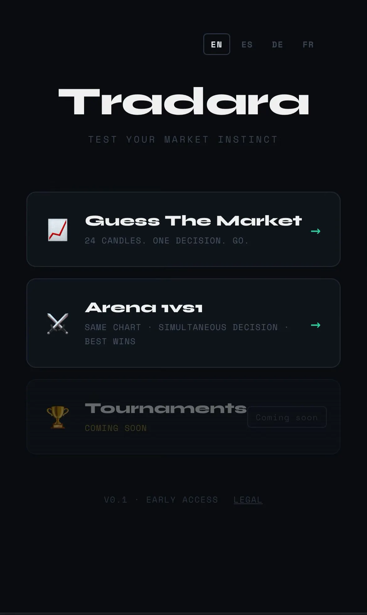 Banner del producto Tradara