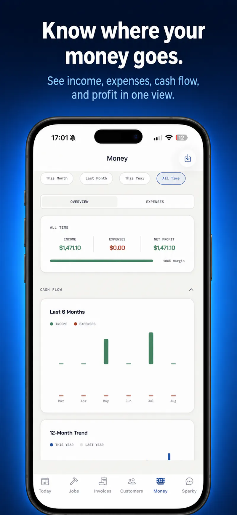 TradeReady — job management & invoicing screenshot 4