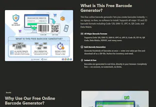 Free Barcode Generator Online gallery image