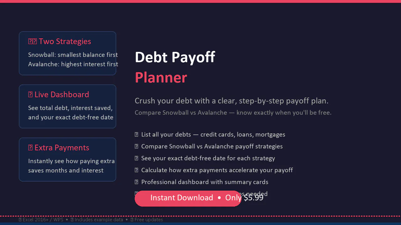Debt Payoff Planner gallery image