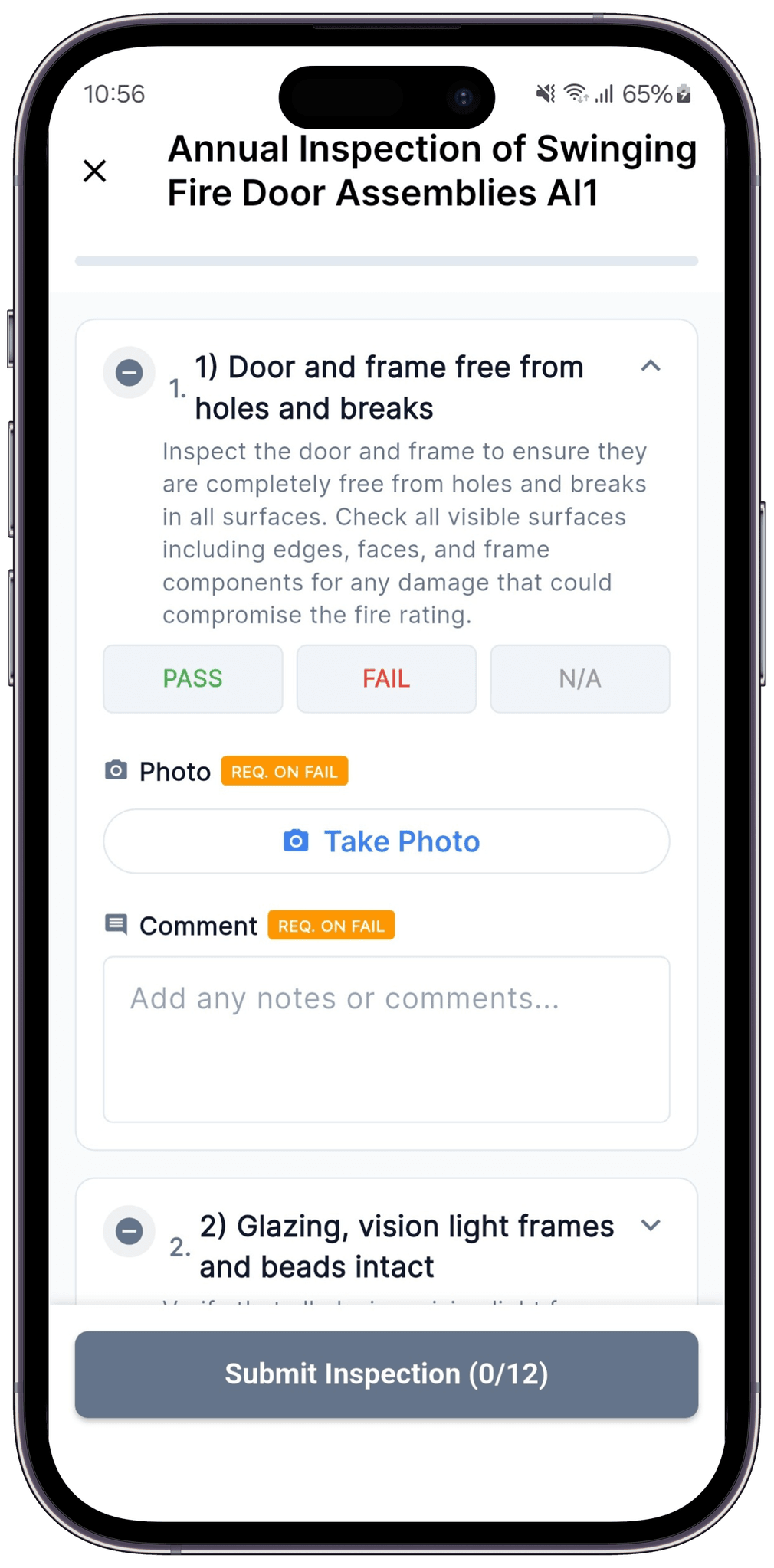 QAI - Screenshot 3 showing product features and functionality