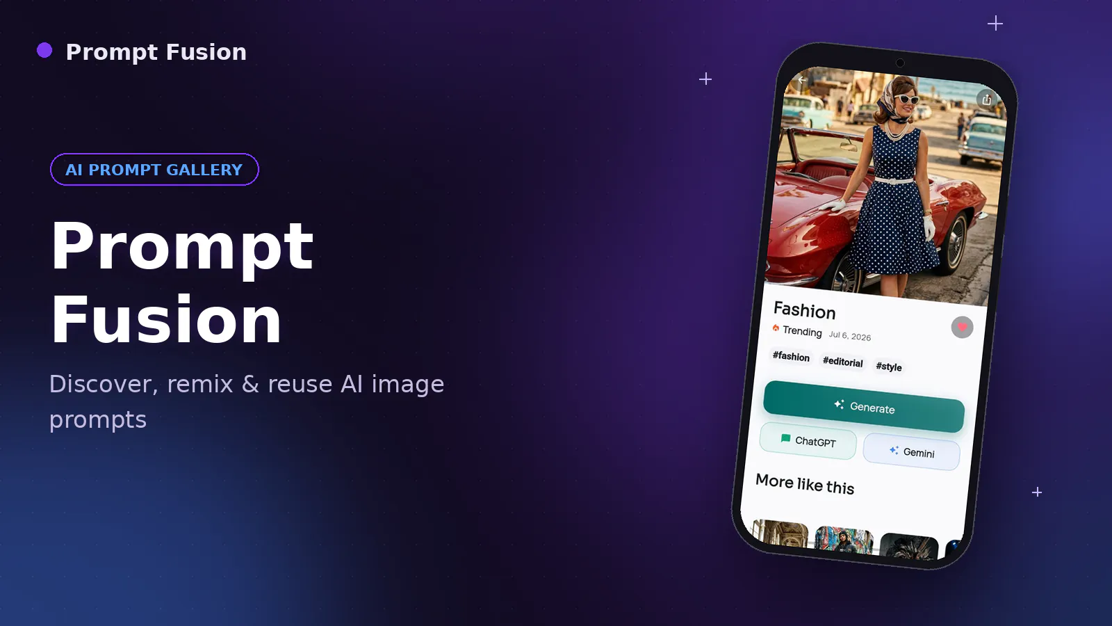 Prompt Fusion - AI screenshot 1