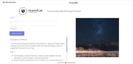 TravelAI gallery image