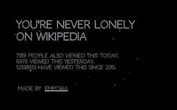 you're never lonely on wikipedia media 1