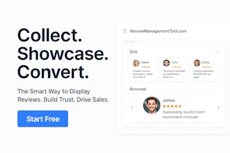 Collect,Showcase& Grow with Testimonials gallery image