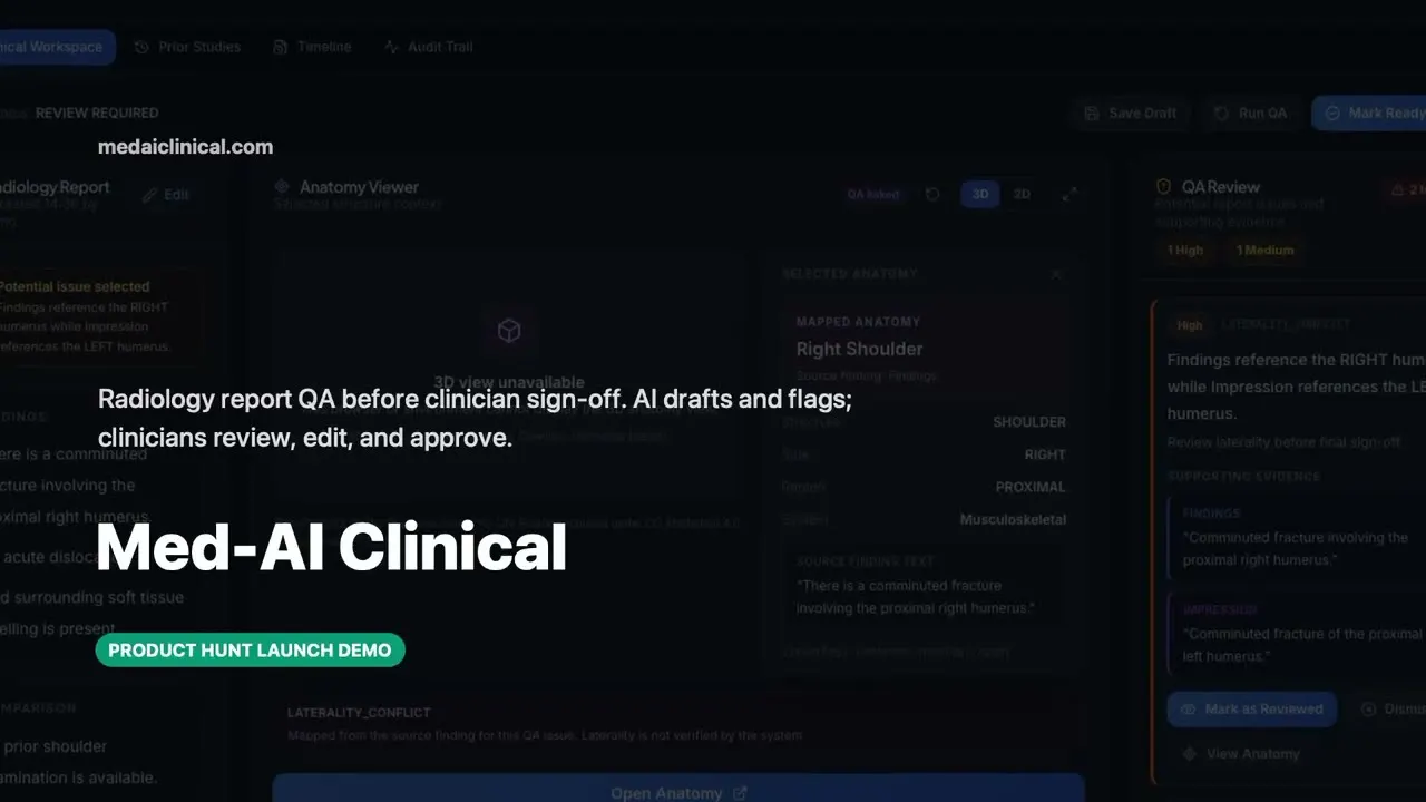 Med-AI Clinical Intelligence gallery image