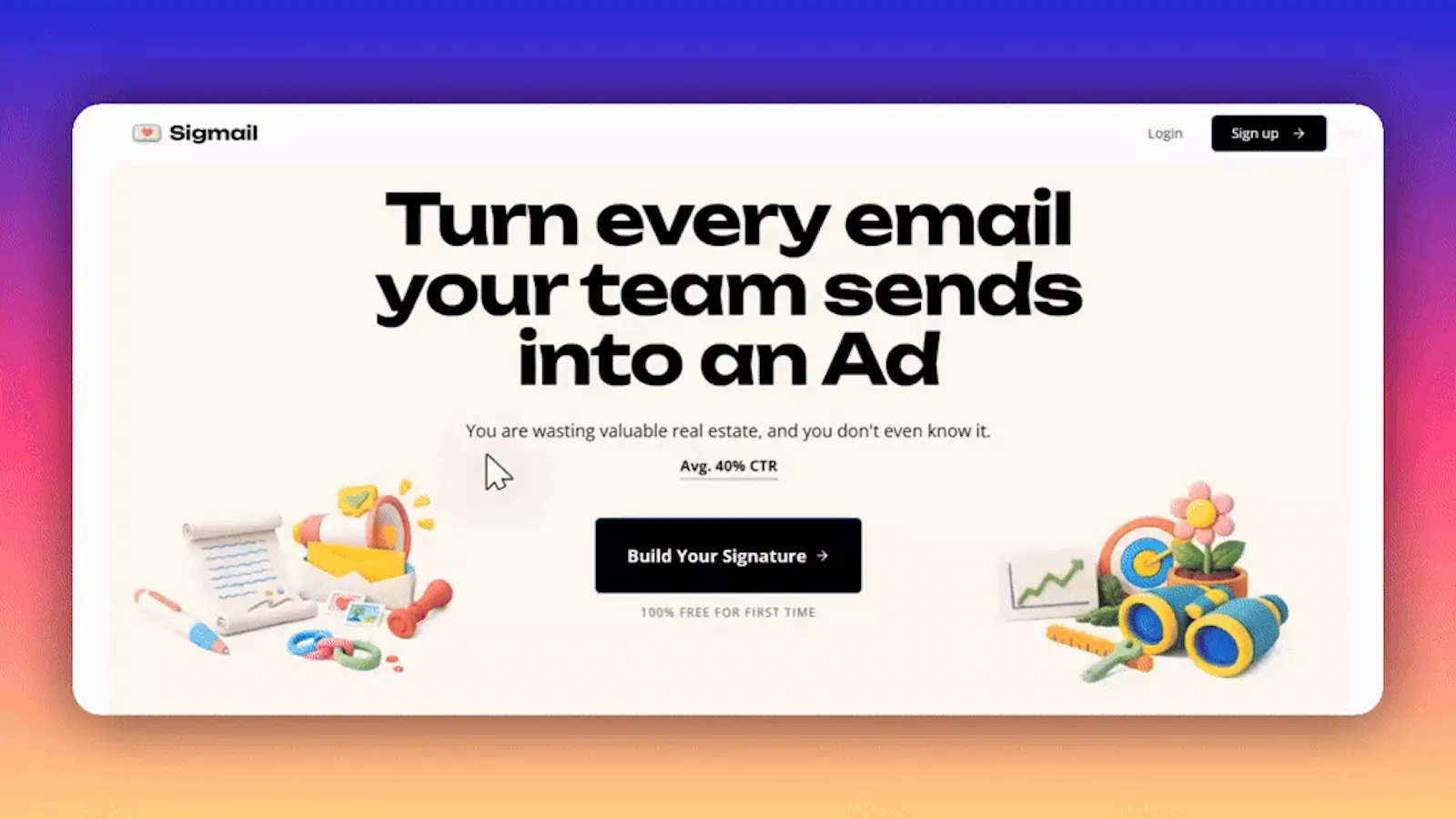 Sigmail screenshot 1 (video preview)