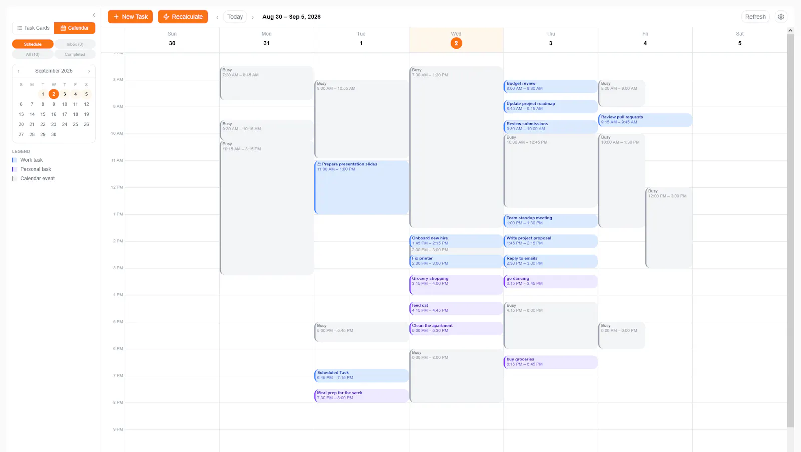 Auto-Scheduler screenshot 4
