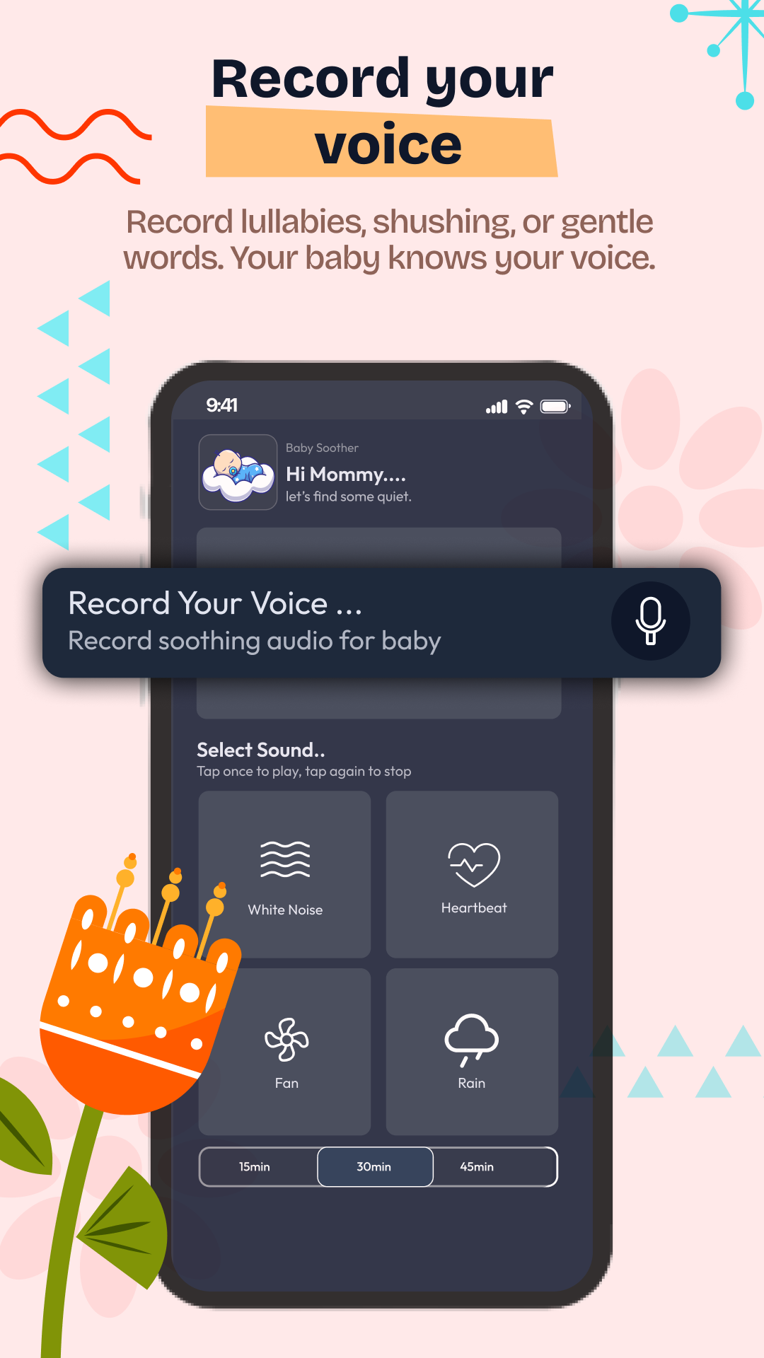 Baby Soother Mom's Voice gallery image