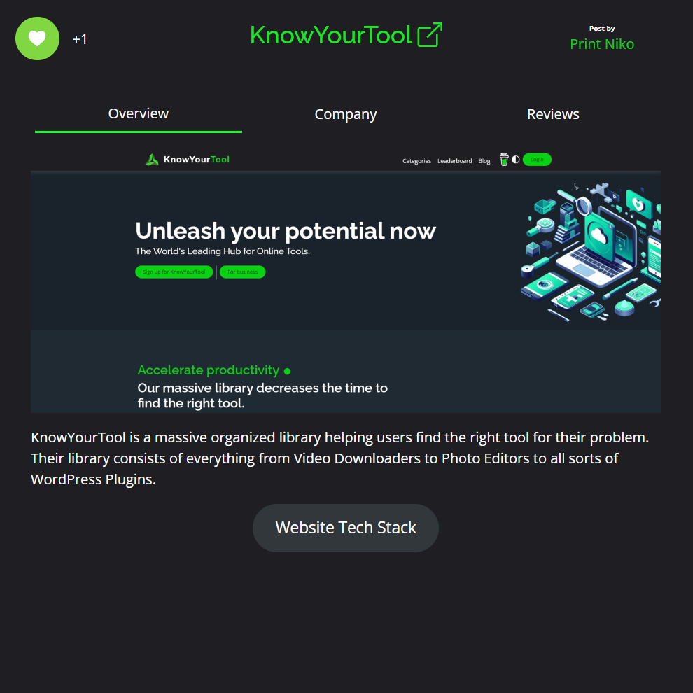 Mídia 4 de Knowyourtool