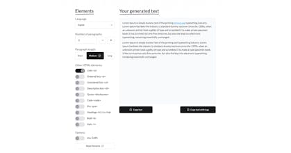 Lipsumgen - Lorem Ipsum Generator gallery image
