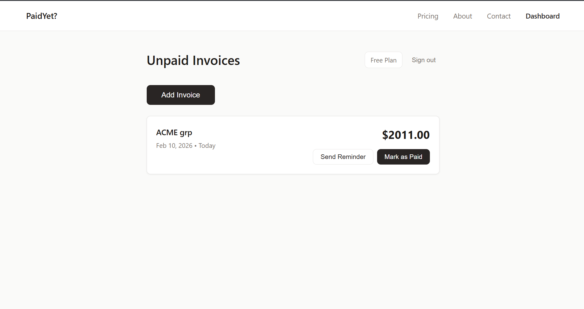 PaidYet? gallery image