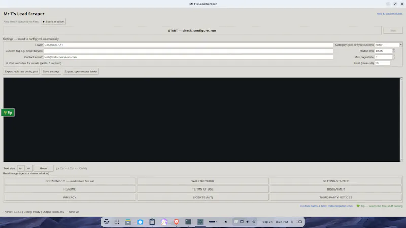 Local Lead Scraper screenshot 3