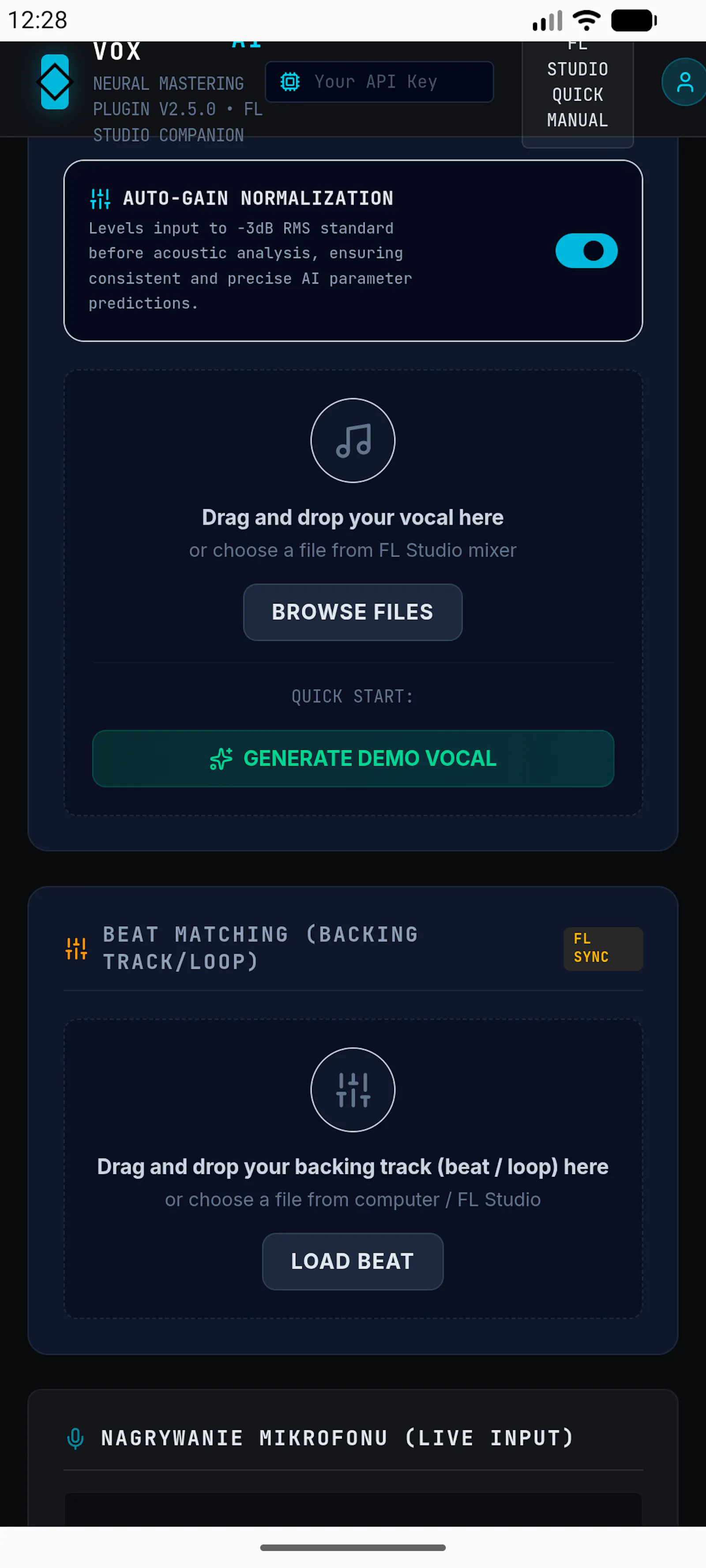 AetherVoxAI screenshot 1