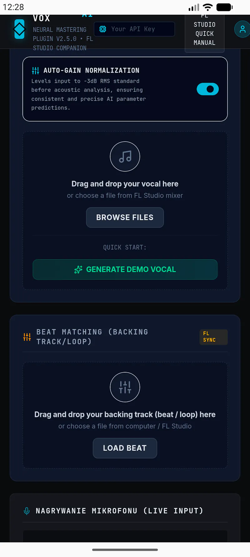 AetherVoxAI screenshot 1
