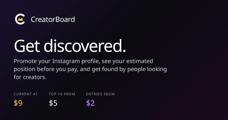 CreatorBoard screenshot 2