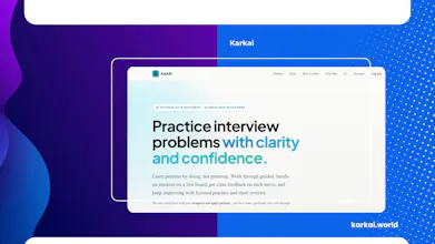 KarkAI - Learn DSA pattern interactively gallery image