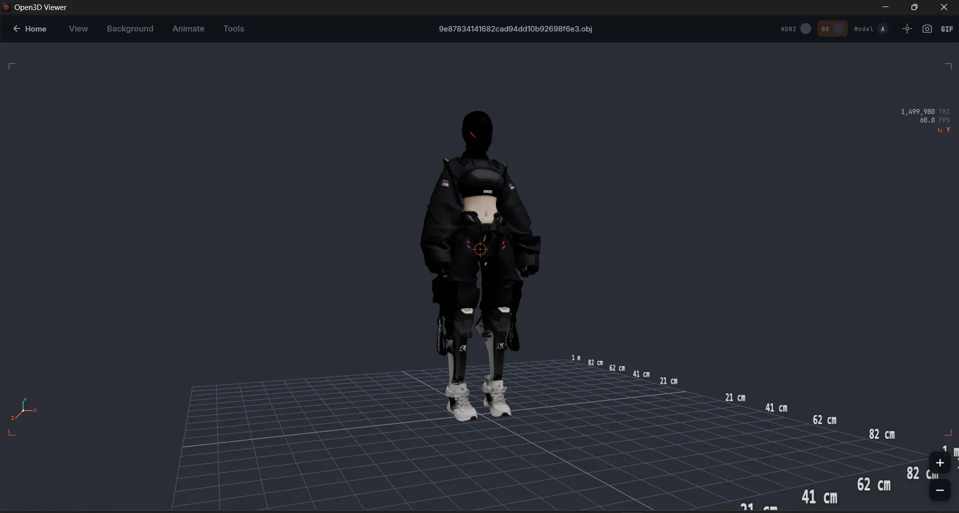 Open3D Viewer gallery image
