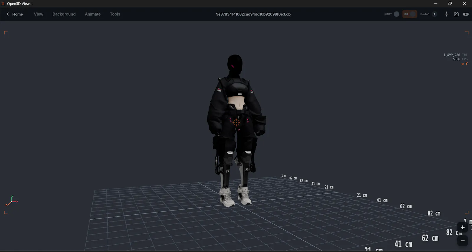 Open3D Viewer screenshot 3